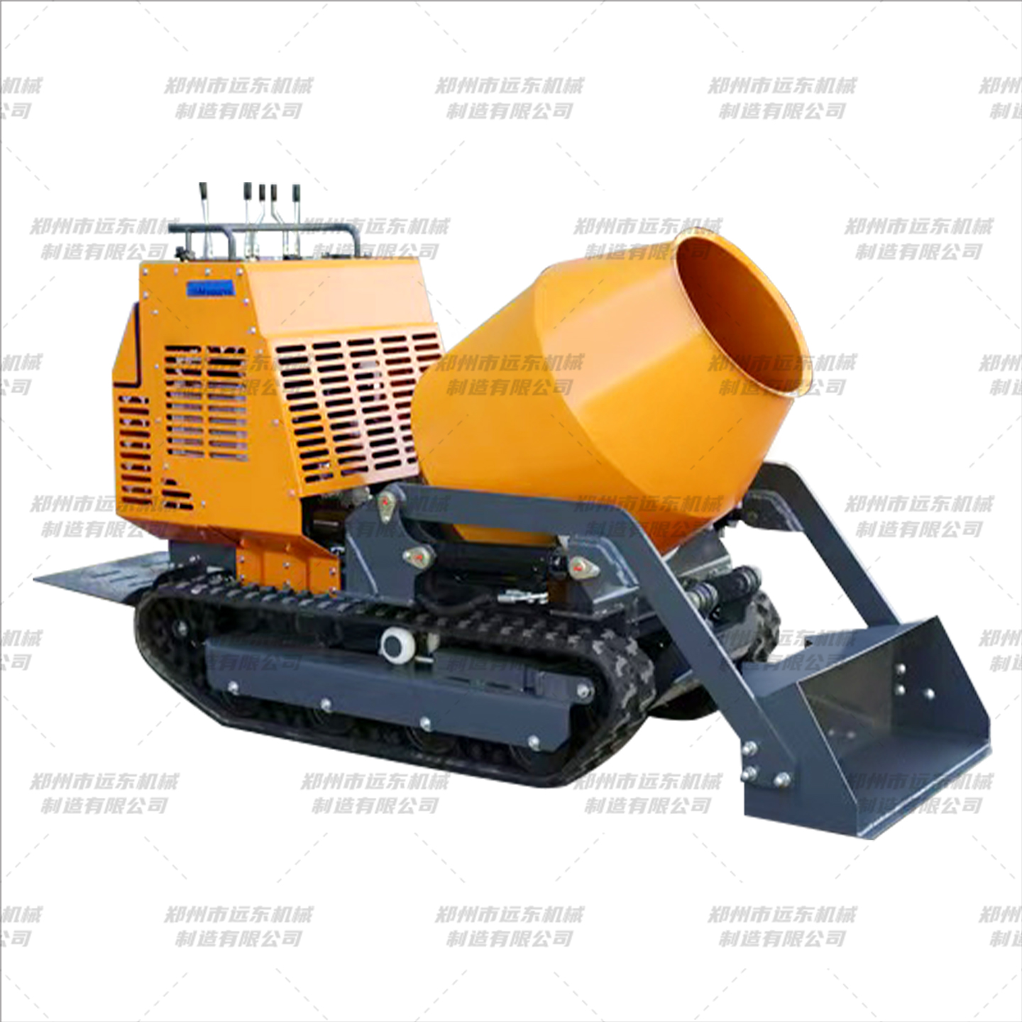 液壓履帶式攪拌車(圖2) 液壓履帶式攪拌車(圖2)